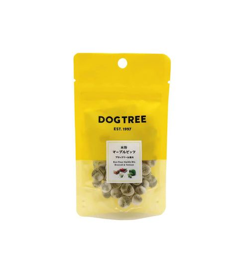 DOG TREE(ドッグツリー)米粉マーブルビッツ ブロッコリー&鹿肉 20g